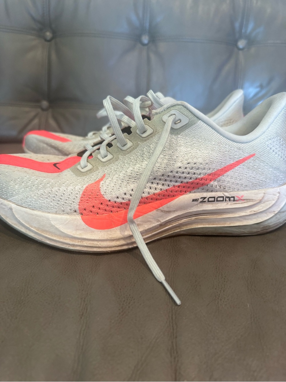 Nike Women’s Pegasus Plus Running Shoes - with Coral Swoosh size 10